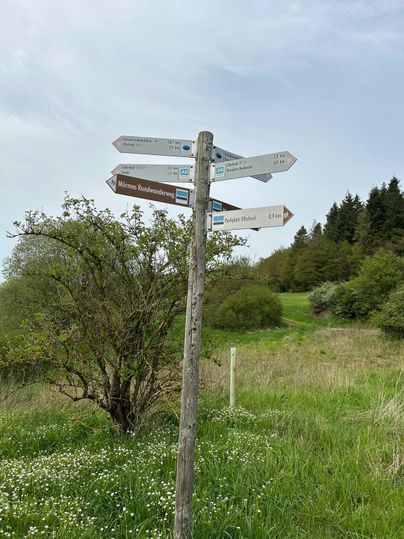 Numerous hikes can be started from Ellscheid.